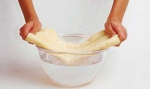 Soda compress to increase the member