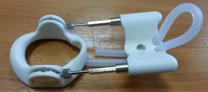 Extender for penis enlargement