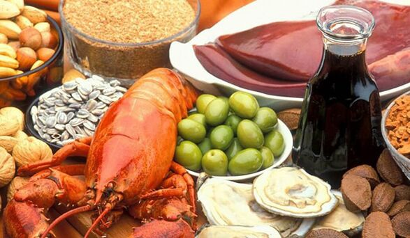 Seafood and nuts in a man's diet for effective penis enlargement