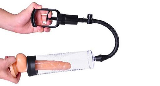Using a pump for penis enlargement