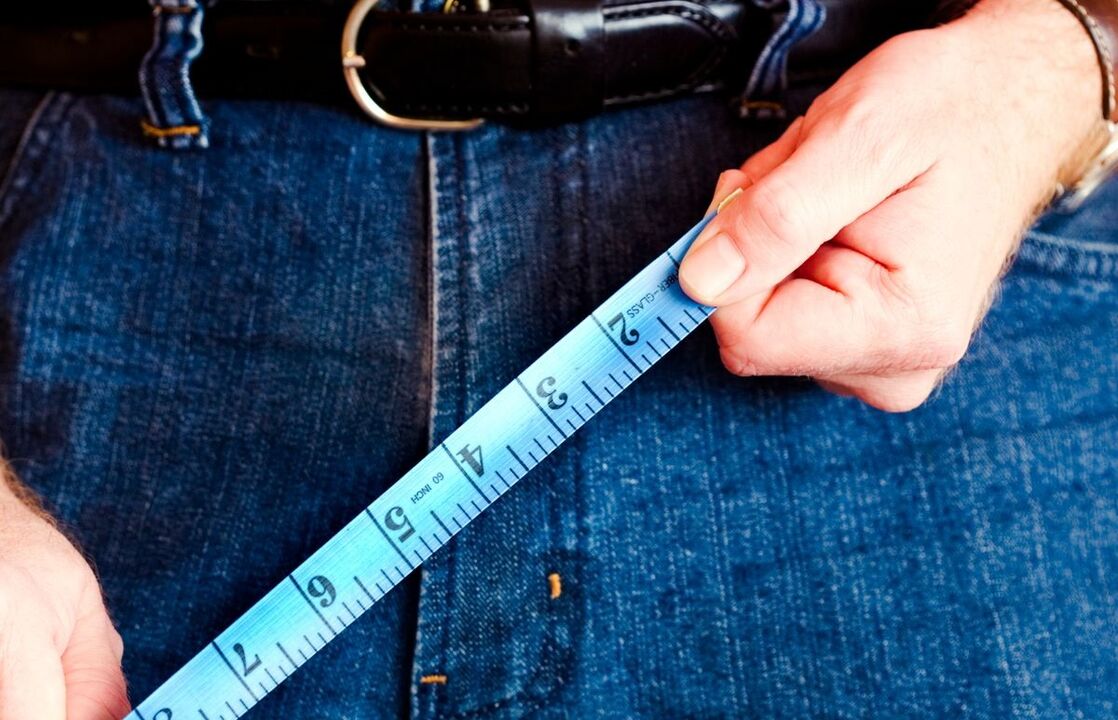 Penis measurement before enlargement